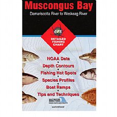 ME0103, Fishing Hot Spots, Muscongus Bay - Damariscotta River to Weskeag Bay�