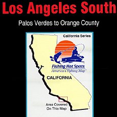 CA0108, Fishing Hot Spots, LA Inshore South - Palos Verdes to Orange County�