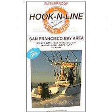 Hook-N-Line Fishing Map F203, San Francisco Bay Area