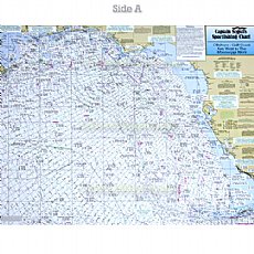 Captain Segull's Bathymetric / Offshore Sportfishing Chart KWM44