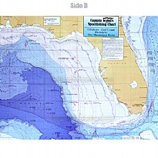Captain Segull's Bathymetric / Offshore Sportfishing Chart KWM44