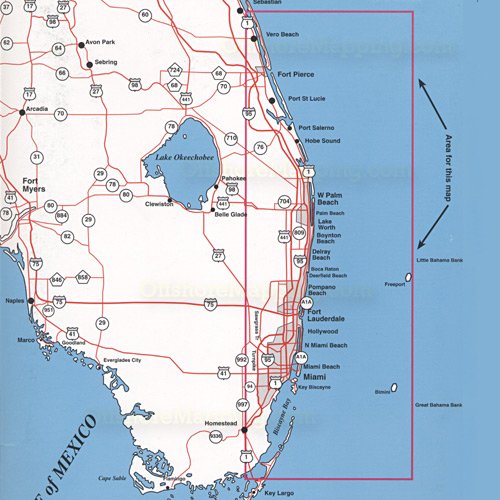  Topspot Map South Florida Offs Miami Winterbeach : Fishing  Charts And Maps : Sports & Outdoors