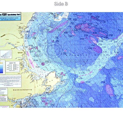 Nautical Chart Jeffreys Ledge