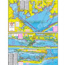 Hook-N-Line Fishing Map F108, Matagorda Bay Area