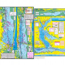 Hook-N-Line Fishing Map F115, Lower Laguna Madre