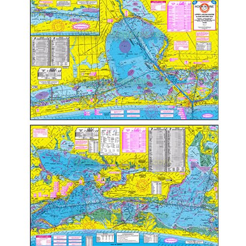 Hook-N-Line Fishing Map F116, Upper Laguna Madre