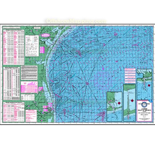 Hook N Line Gulf of Mexico Offshore GPS Map SD Card with Fishing Hotspot Locations Sabine to Port Aransas