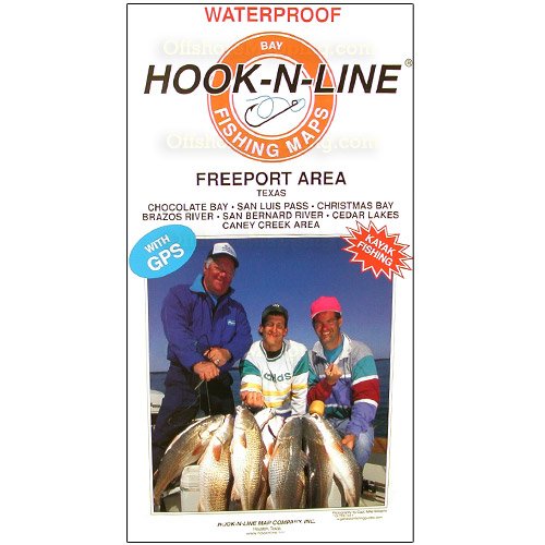 Hook-N-Line Fishing Map F127, Freeport Area