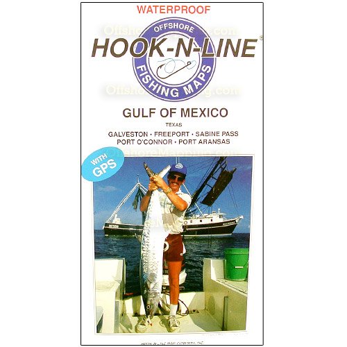 Hook-N-Line Map F131, Gulf of Mexico east of Galveston, Port Aransas