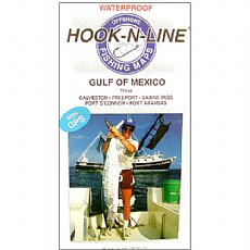 Hook-N-Line Map F131, Gulf of Mexico east of Galveston, Port Aransas