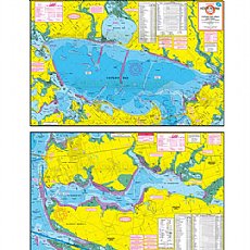 Hook-N-Line Fishing Map F133, Copano Bay Area