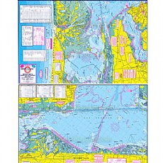 Hook-N-Line Fishing Map F134, Mesquite Bay to Lower San Antonio Bay