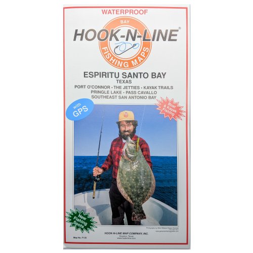 F134 Hook-N-Line Mesquite Bay to Lower San Antonio Bay Fishing Map