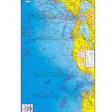 Hook-N-Line Fishing Map F202, Offshore Golden Gate-South