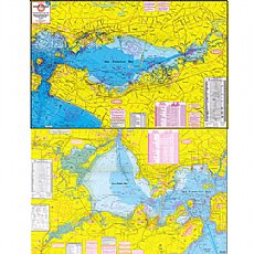 Hook-N-Line Fishing Map F203, San Francisco Bay Area