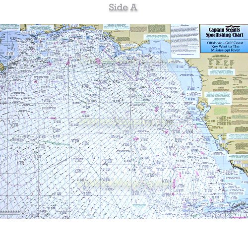 Bathymetric Chart Gulf Of Mexico