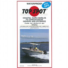 Top Spot Map N245, Virginia, Cape Charles to Chincoteague Inshore - Offshore