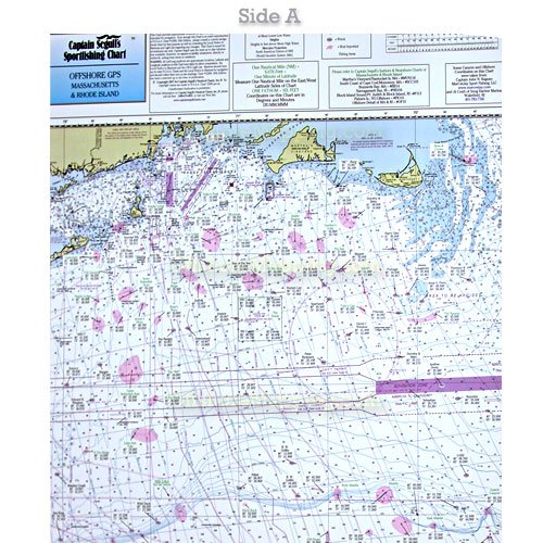 Captain Segull/'s Chart Offshore GPS NY /& NJ Canyons