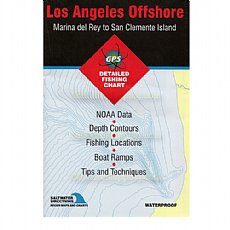 CA0105, Fishing Hot Spots, LA Offshore-Marina del Ray to San Clemente Island 