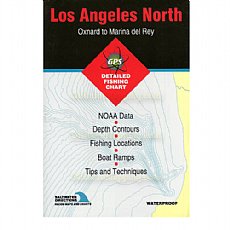 CA0106, Fishing Hot Spots, LA Inshore North - Oxnard to Marina del Rey 