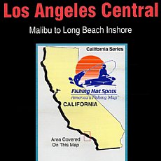 CA0107, Fishing Hot Spots, LA Inshore Central - Malibu to Long Beach Inshore 