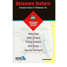 DE0101, Fishing Hot Spots, Delaware Inshore - Fenwick Island to Wildwood NJ 