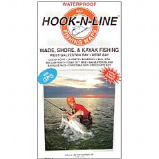 Hook-N-Line Fishing Map F103, West Galveston Bay