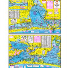 Hook-N-Line Fishing Map F116, Upper Laguna Madre