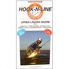 Hook-N-Line Fishing Map F116, Upper Laguna Madre