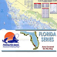 FL0111, Fishing Hot Spots, 10000 Islands - Chokoloskee to Rookery Bay 