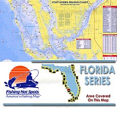 FL0113, Fishing Hot Spots, Fort Myers - Estero Bay to Pine Island Sound 