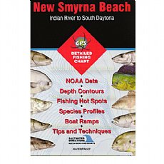 FL0120, Fishing Hot Spots, New Smyrna Beach - Indian River to South Daytona 