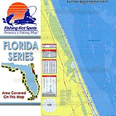 FL0121, Fishing Hot Spots, Daytona Beach - South Daytona to Palm Coast 