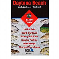 FL0121, Fishing Hot Spots, Daytona Beach - South Daytona to Palm Coast 