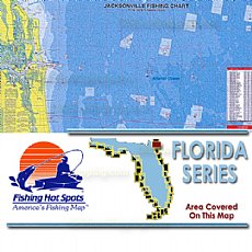 FL0125, Fishing Hot Spots, Jacksonville - Ponte Vedra to Nassau Sound 