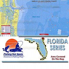 FL0126, Fishing Hot Spots, Amelia Island - Nassau Sound to Georgia State Line 