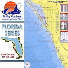 FL0127, Fishing Hot Spots, Sarasota - Lemon Bay to Sarasota Bay 