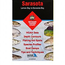 FL0127, Fishing Hot Spots, Sarasota - Lemon Bay to Sarasota Bay 