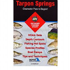 FL0130, Fishing Hot Spots, Tarpon Springs - Clearwater Pass to Bayport 