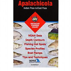 FL0134, Fishing Hot Spots, Apalachicola - Indian Pass to East Pass 