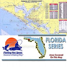FL0136, Fishing Hot Spots, Panama City - St Andrew Bay to St Andrew Sound 