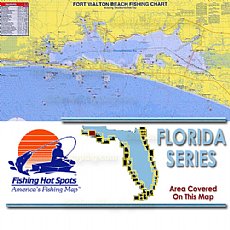 FL0137, Fishing Hot Spots, Ft. Walton Beach - Including Choctawhatchee Bay 