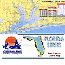 FL0138, Fishing Hot Spots, Pensacola Bay - Including Santa Rosa Sound 