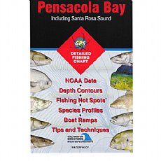 FL0138, Fishing Hot Spots, Pensacola Bay - Including Santa Rosa Sound 