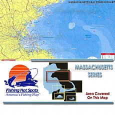 MA0104, Fishing Hot Spots, Massachusetts Bay - South River to Eastern Point 