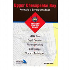MD0103, Fishing Hot Spots, Upper Chesapeake Bay - Annapolis to Susquehannah River