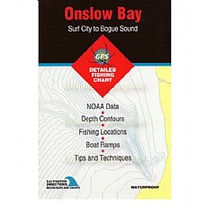NC0103, Fishing Hot Spots, Onslow Bay - Surf City to Bogue Sound 
