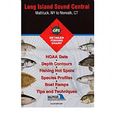 NY0104, Fishing Hot Spots, Long Island Sound Central - Mattituck NY to Norwalk CT 