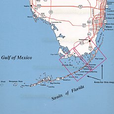Top Spot Fishing Map N207, Florida Bay - Upper Keys Area