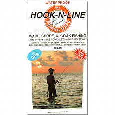 Hook-N-Line Fishing Map F104, East Galveston Bay